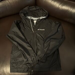 Columbia Black Windbreaker Jacket